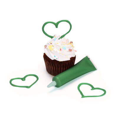 Choco Writers grün 32 g Schokolade Garnier Schrift von Cake Masters