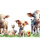 Baby Tiere Bauernhof Tortenband Umrandung essbar 6.5 cm hoch Bordüre auf premium Fondantpapier