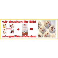 Pfeffernüsse glasiert und individuell bedruckt - 200...