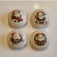 Weihnachtsmann Santa Claus niedlich 4 Stk....