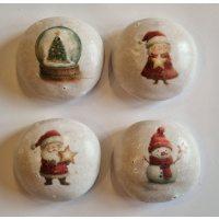 Weihnachten Wunderland 4 Stk. Pfeffernüsse glasiert...
