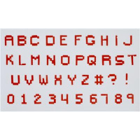 fmm Pixell Alphabet  2 cm Ausstecherset...