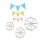 Easy Bunting Cutters - Wimpel, Fahne - Dreieck Ausstecher Set 3- teilig