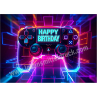 Controller Neon Gaming eckiger Ausdruck essbar bis A3 -...