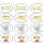 Schokodragees "Chocomadis" Firmung 28 Stk. ca. 110 g - Taube, Kreuz, Name und Datum individuell