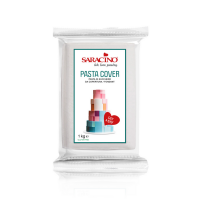 Saracino Pasta Cover 1 kg WEISS Bianco White Rollfondant