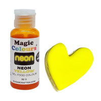 Magic Colours NEON Yellow - NEON GELB  32 g Lebensmittel...