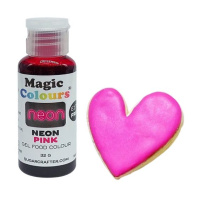 Magic Colours NEON PINK - NEON ROSA  32 g Lebensmittel...