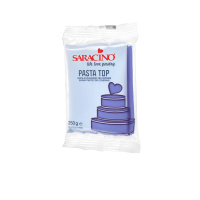 Saracino Pasta Top Violett  250g  Einschlagmasse Rollfondant Lila - glutenfrei