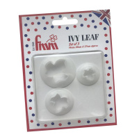 Efeu Bl&auml;tter Set 3 teilig -  Ivy Leaf  fmm - Gr&ouml;&szlig;e 14, 20 und 27 mm