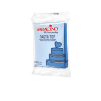 Saracino Pasta Top blau  250g  Einschlagmasse Rollfondant blu blue - glutenfrei