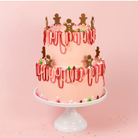 Happy Sprinkles Candyland 2.0  90 g Zuckerstreusel Motiv Mix Weihnachten mit Schokokugeln