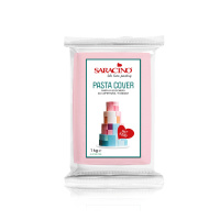 Saracino Pasta Cover 1 kg Baby Rosa hell  Rollfondant Einschlagmasse