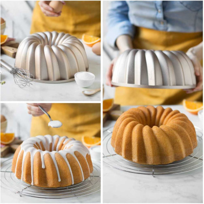 Gugelhupf Carol Backform - Antihaft - Aluguss 24 x 10 cm von Decora  Napfkuchen in Profiqualität
