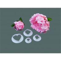 Pfingstrosen Ausstecher Set 4-teilig von fmm Peony Cutters