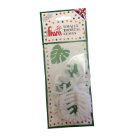 Tropische Blätter Set 4teilig - Totally Tropical Leaves von fmm - Größe 5 bis 10 cm