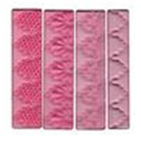 Textured Lace Set1 fmm gepr&auml;gte Spitze Set mit 3...