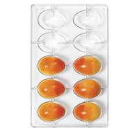 Eier Ostern Profi Schokoladeform Decora 10 Hälften...