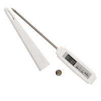 Digitales Thermometer -50 bis + 300 &deg;C, Sensorl&auml;nge 12 cm,  Batterie im Lieferumfang enthalten