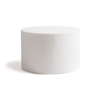 Dummy Decora Scheibe rund aus Polystyrol 15  x 10 cm - extra hoch
