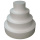 Dummy Decora Scheibe rund aus Polystyrol 15  x 10 cm - extra hoch