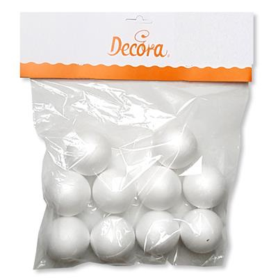 Styroporkugeln Decora 5 cm Durchmesser 10 Stück