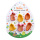 Ostern Mini Ausstecher Set - Hase, Küken, Ei, Hasenkopf, Karotte, Glocke aus Kunststoff von Decora 6-teilig