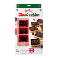 Cioco Cookies Set Weihnachten - Keksausstecher und Schokotafel Form im Set von Decora