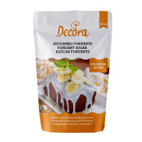 Fondantzucker - spezieller Zucker für Glasuren oder als Backzutat 500 g Packung