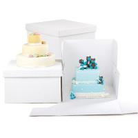 Tortenbox Tortenkarton Decora 30,5 x 30,5 x 25 cm