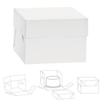 Tortenbox Tortenkarton Decora 30,5 x 30,5 x 25 cm