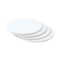 Cake Board rund wei&szlig; 30 cm x 1,2 cm Decora wei&szlig;